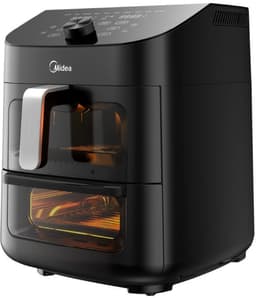 Air fryer MF-CY110A - Heteluchtfriteuse - dubbele stapel - overlappende heteluchtfriteuse - slimme wifi-synchronisatie met Alexa - 11L XL verticaal ruimtebesparend ontwerp - 10-in-1 mandgrillpan - geschikt voor 3 tot 8 personen - 2400 W — thumbnail 2
