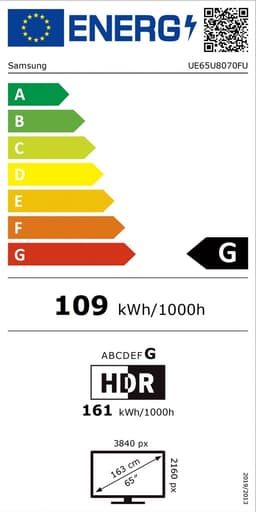 Samsung 65" Crystal UHD U8070F 4K (2025) — thumbnail 2