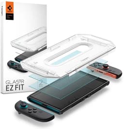 Spigen Gehard Glas Glass.tr Ez Fit 2-Pack Voor Nintendo Switch Bescherming — thumbnail 1