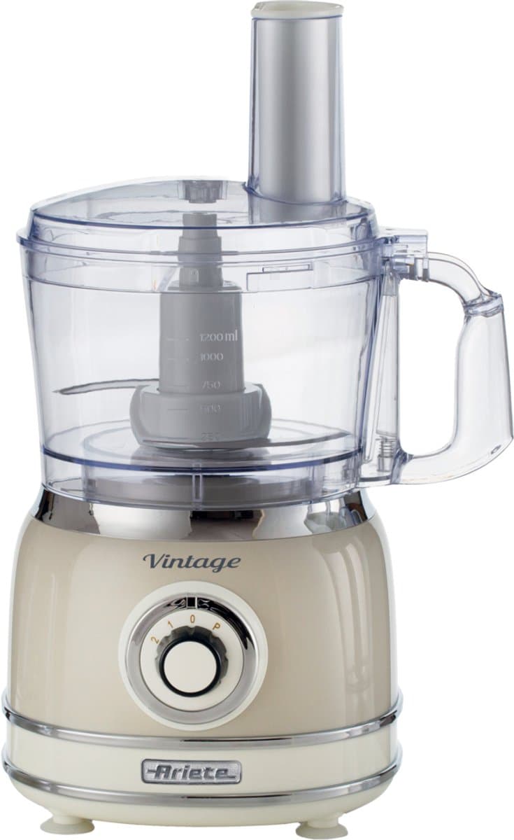Ariete 1781/03 - Vintage food processor- 1000W - 2L inhoud - 2 snelheden - Beige — afbeelding 1