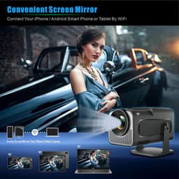 Lexium Mini beamer - Projector - Beamerscherm - Projectiescherm - Outdoor & Indoor Projector - — thumbnail 4