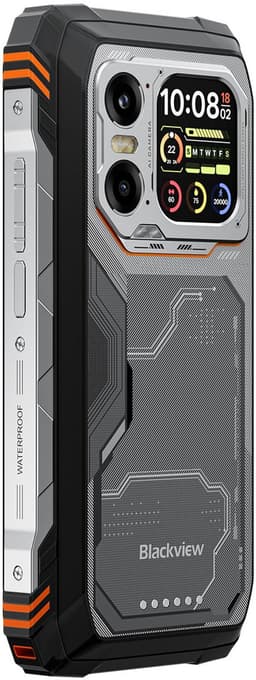 Blackview XPLORE 1 - Robuuste Smartphone - 5G - 36GB RAM - 256GB ROM - 20000mAh - 6.78 inch - Robuuste Telefoon - Nachtzicht - Android 15 - NFC - GPS - Oranje — thumbnail 4