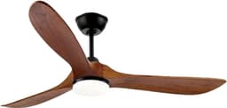 Nivard Plafondventilator - Met Verlichting - Plafond Ventilator - Met Lamp - Plafonniere Met Ventilator - Met Licht - Stijl B - 150cm — thumbnail 1