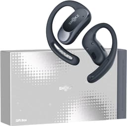 Shokz Gift Box OpenFit Air met Hoesje - Open-ear - Sporthoofdtelefoon - Draadloze Oordopjes - Zwart — thumbnail 1