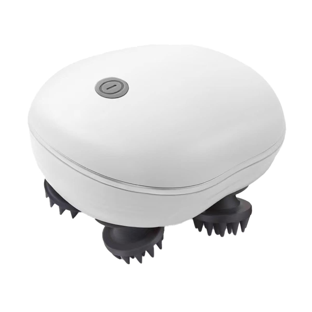 Draadloos Elektrisch Hoofdhuidmassageapparaat – 28 Zachte Siliconen Knoppen, 3 Intensiteitsstanden, Afneembare Massagekop, Waterdicht, Voor Haar & Lichaam — afbeelding 1