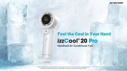 Nitecore izzCool 20 Pro Airconditioner Ventilator Oplaadbaar Pearl White — thumbnail 5