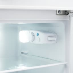 retrokoelkast, koel-vriescombinatie, 105,5 cm hoog, 41 cm breed, tweedeurig, met 92 liter totaal volume, 28 liter vriesvolume. Deurrek en glasrek. 116 kWh/jaar, -27掳C ~13掳C, LED-verlichting — thumbnail 5