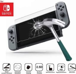 Ntech screenprotector geschikt voor Nintendo Switch - Glazen Screenprotector - Scherm Glas Bescherming - 0.33MM / — thumbnail 3