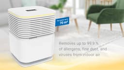 Venta AP730 Aerostyle Compact, Luchtreiniger, 70 m² Wit — thumbnail 3
