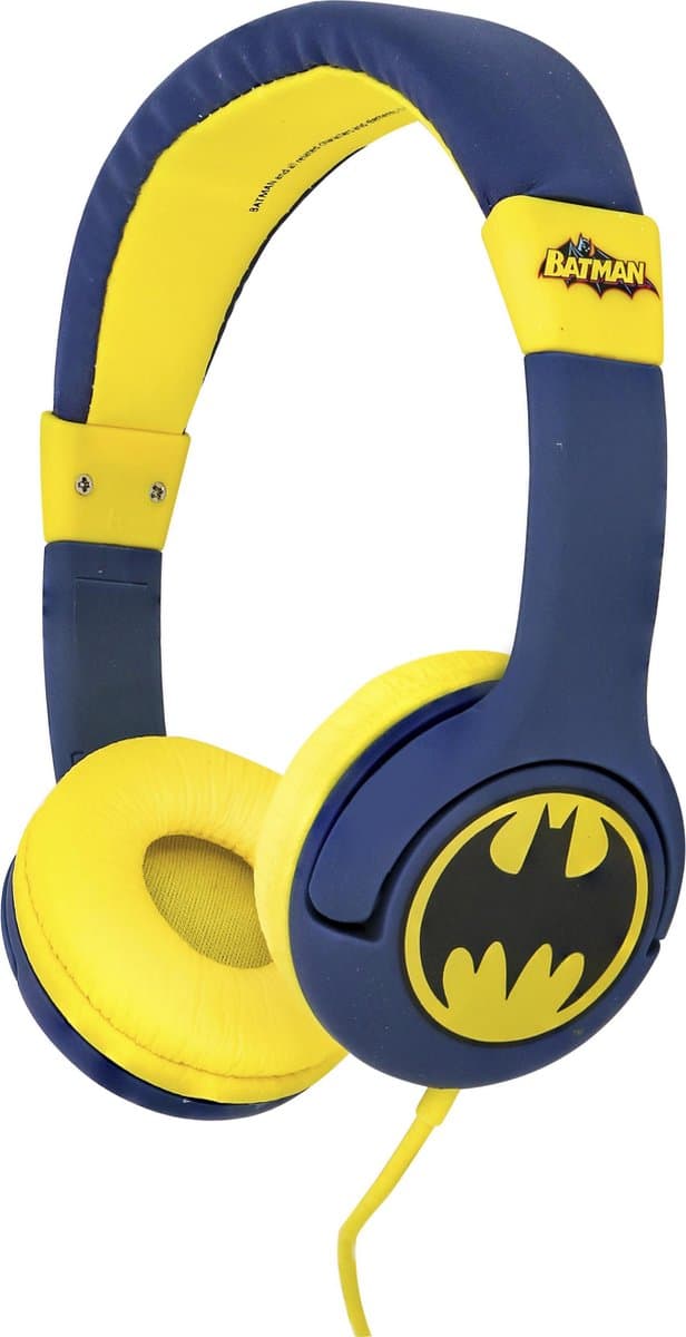 Batman - kinder koptelefoon - volumebegrenzing - verstelbaar - comfortabel — afbeelding 1