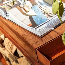 OFYR Mise en Place Table Corten 135 PRO Teakhout — thumbnail 4