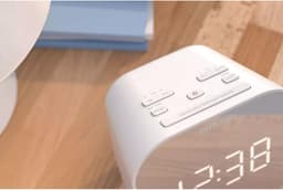 Philips TAR4406 - Klokradio - Spiegelende afwerking - Digitale FM-tuner - USB-telefoonoplader - Wit — thumbnail 4