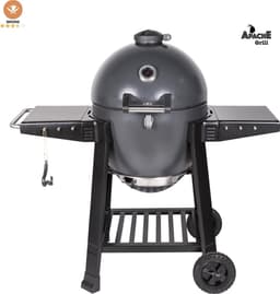 Apache Grill 21 inch Kamado BBQ Egg | Houtskool | zwart | Ø 50cm grill oppervlak | dubbelwandig & geïsoleerd — thumbnail 1