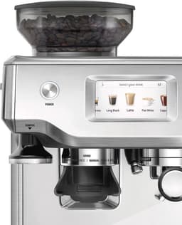 Sage SES880BSS the Barista Touch Brushed Stainless Steel - RVS - Pistonmachine - Touchscreen - Automatisch stoompijpje - Espressomachine — thumbnail 4