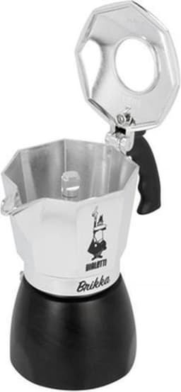 Bialetti New Brikka - 100ml - 2 kops + Bialetti Koffie Proefpakket - 3 x 250 gram — thumbnail 3