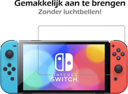 Screenprotector - Geschikt voor Nintendo Switch OLED Screenprotector Bescherm Glas - Tempered Glass Geschikt voor Nintendo Switch OLED Screen Protector — thumbnail 3