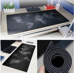 Muismat - Gaming Mousepad XXL - Onderlegger - Grote Muismat - 90x40 CM - Wereldkaart - Rheme — thumbnail 5