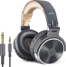 OneOdio - Pro 10 Grijs/Goud - Bedrade hoofdtelefoon - Over ear — thumbnail 1