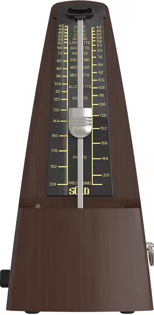 Fuegobird Mechanische Metronomen - Metronoom - Met-01 Houtnerf — afbeelding 1