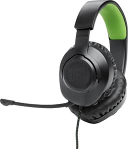 JBL Quantum 100X Zwart/Groen - Gaming Headset voor Xbox - Bedraad - Over-Ear - PS4/PS5, PC, Xbox & Nintendo Switch — thumbnail 3
