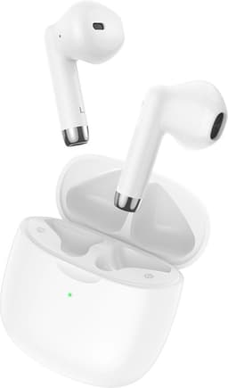 Golden Sound draadloze oordopjes - Bluetooth oordopjes - Draadloze oortjes - Oortjes draadloos - Earpods - Sport oordopjes - Geschikt voor Smartphone & Laptop - Wit — thumbnail 1