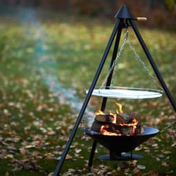 Barbecook Junko - Driepoot hout BBQ - Grilloppervlak 60cm - Incl. Draagtas — thumbnail 4