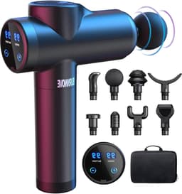 Massage Pistool Diepe Spiermassage Draagbaar Stil Elektrisch Apparaat - 99 Snelheid 2550 Mah Led Display Touchscreen Usb C Oplaadbaar — thumbnail 1