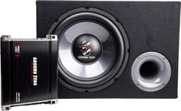 Ground Zero GZ BASS KIT 12.300 - Autosubwoofer - 12" Basreflex Subwoofer-behuizing - Complete Set met Versterker & Kabelset — thumbnail 2