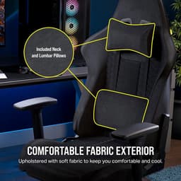 Corsair TC100 Relaxed Grijs/Zwart — thumbnail 3