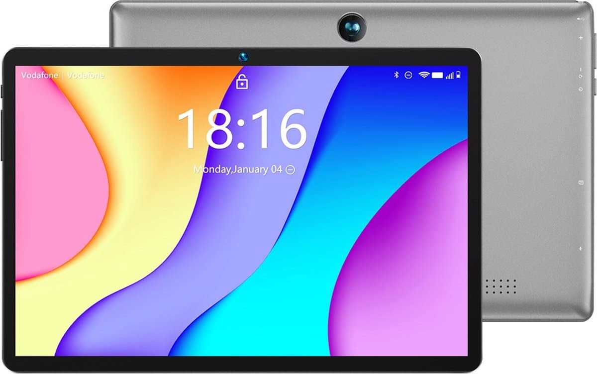 BMAX I9 Plus 10,1 inch tablet 4 GB RAM 64 GB ROM RK3562 Quad Core CPU Android 12, 2 MP + 5 MP camera 5000 mAh batterij — afbeelding 1
