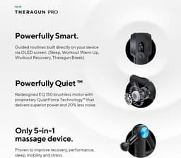 Massage gun - krachtig handheld massage wapen - Bluetooth connectiviteit - diepe weefselmassage - spierverlichting - 5e generatie massage gun — thumbnail 5
