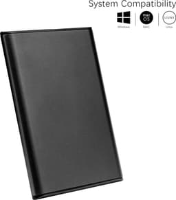Solacis Harde schijf extern - Harde schijf - 320GB - Draagbaar - Externe harde schijf - Must have voor al uw extra foto's en bestanden! — thumbnail 2