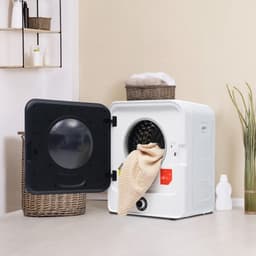 Uitlaatgasdroger, RVS droger, 3kg, feitelijk tot 4,5kg, 830W, meervoudige filtratie, 5 programma's. Bescherming tegen oververhitting, wandmontage [Energieklasse C] — thumbnail 4