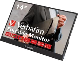 Verbatim PM-14 Portable Monitor 14" IPS FHD USB-C HDMI — thumbnail 5