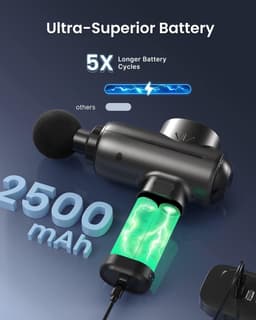 Massage gun - Massage apparaat - Professioneel - Massagegun - Must have voor iedereen! — thumbnail 4