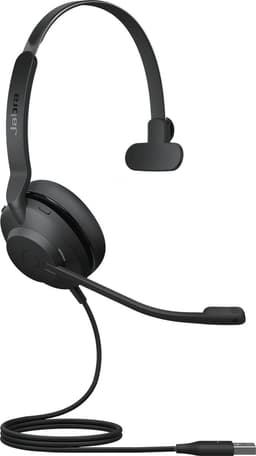Jabra Evolve2 30 Headset Bedraad Hoofdband Kantoor/callcenter USB Type-A Zwart — thumbnail 1