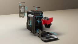 SIEMENS EQ.300 TF301E09 - Volautomatische espressomachine - Zwart — thumbnail 2