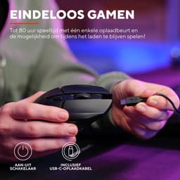 Trust GXT 110 Felox verlichte draadloze gaming muis — thumbnail 3