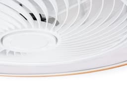 Slimme Plafondventilator - Wit + Hout - Ø 52 cm - Stille Motor - Handige App - Dimfunctie - Plafond Ventilator met Verlichting - Plafondlamp met Ventilator — thumbnail 2