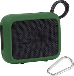 Beschermhoes geschikt voor JBL Go 4 Bluetooth Speaker - Meerdere Kleuren - Schokbestendig - Krasbestendig - Siliconen - Hoesje - Case - Bescherming - Groen — thumbnail 1