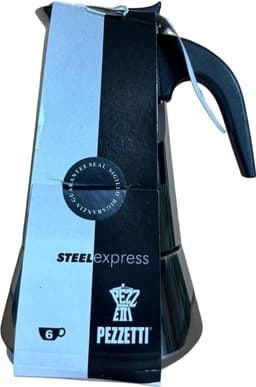 Pezzetti espressomaker - koffiemaker - 6 kops - roestvrijstaal - inductie - gas - elektrisch - percolator- moka pot — thumbnail 5