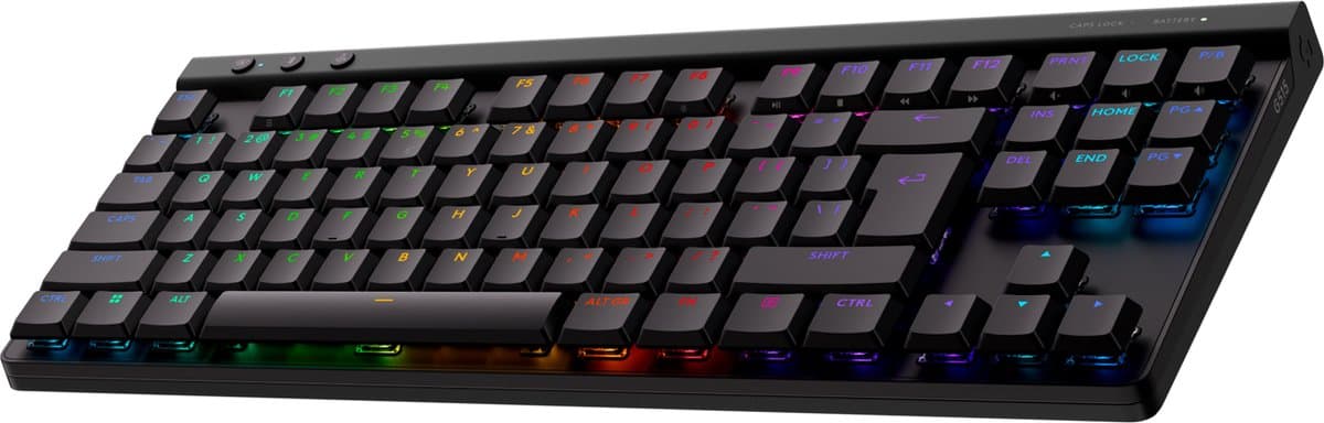 Logitech G515 Lightspeed TKL - Draadloos Gaming Toetsenbord - RGB - Qwerty US - Zwart — afbeelding 1