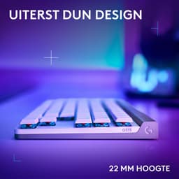 Logitech G515 TKL Lightspeed Gaming Toetsenbord Qwerty Wit — thumbnail 3