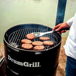 Drumgrill Big 200 Liter Barbecue, vuurkorf en statafel in één — thumbnail 2