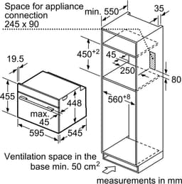 Bosch CFA634GS1 - Serie 8 - Inbouwmagnetron — thumbnail 5