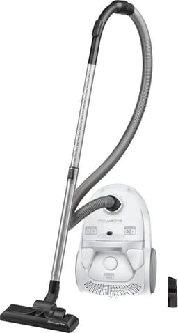 Rowenta RO3927 Compact Power zakreiniger - 750 W motor - 3 liter stofzak - metalen telescoopbuis - automatische snoeroproller - Wit — thumbnail 1