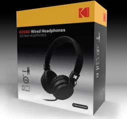 Kodak - 300 MAX - Wired On-ear Headphone - Bedrade On-ear Koptelefoon - 3.5MM - 1.2M — thumbnail 4
