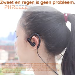 Sport Oordopjes - Draadloos - Hardlopen - Bluetooth Oortjes - Waterdicht - Oortjes Met Draad en Microfoon — thumbnail 2