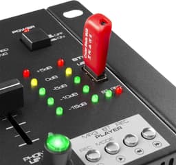 Mengpaneel - Vonyx STM3025B 4-kanaals mengpaneel met Bluetooth en USB mp3 speler — thumbnail 2