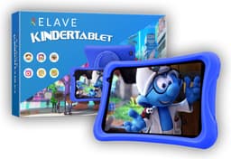 Relave Kindertablet 8 Inch - Kindertablet vanaf 3 Jaar – 3000mAh batterij – 32 GB geheugen – 2Gb RAM – Ouderlijk Toezicht – NL apps – Incl. Beschermhoes – Blauw — thumbnail 1